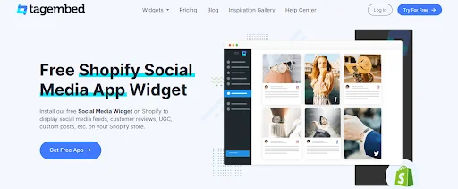 Free Social Media Widget App For Shopify