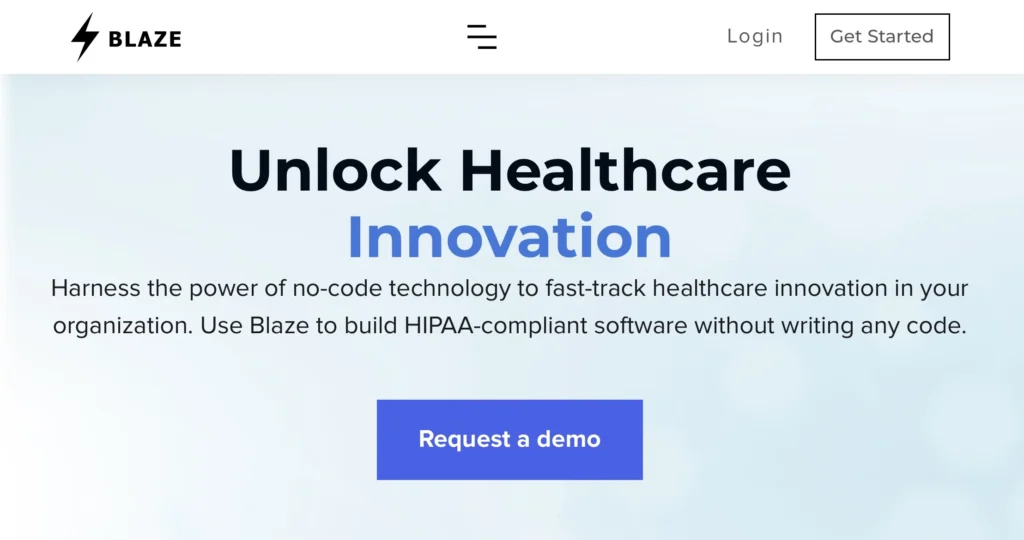 Blaze Healthcare Tool