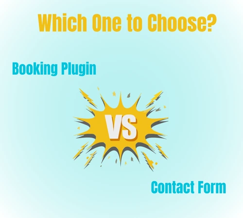 Which One Booking Plugin VS Contact Form