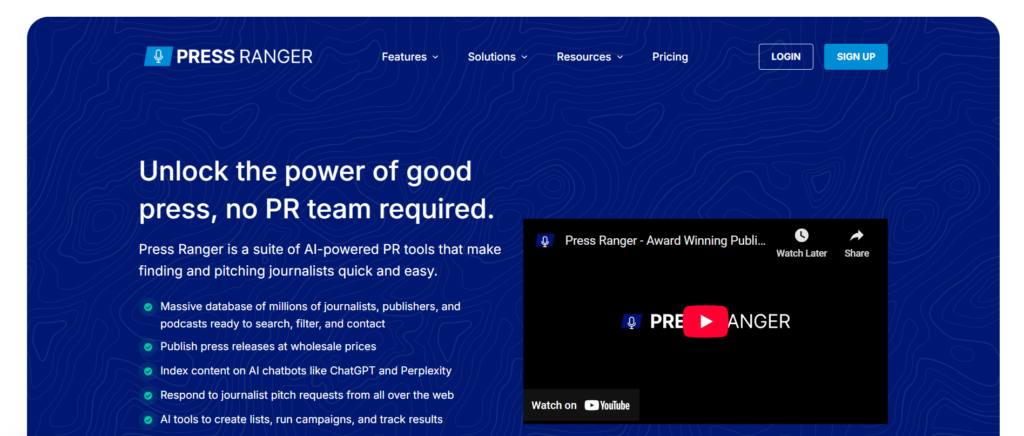 Press Ranger