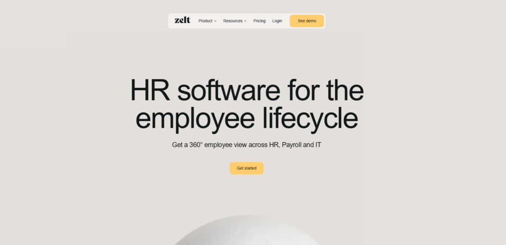 Zelt HR Software