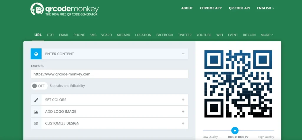 QRCode Monkey Platform