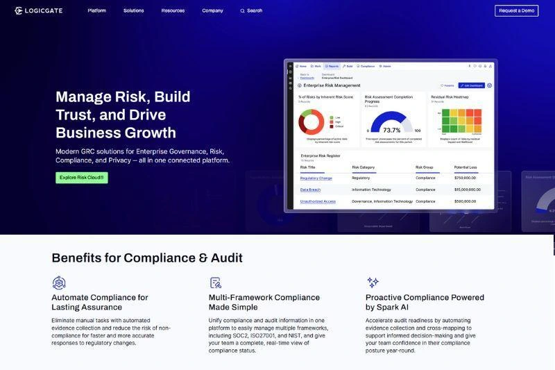 Logicgate-Soc-2-Complinece-Platform