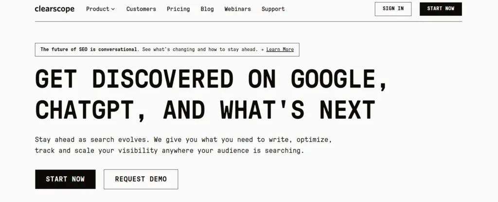 Clearscope AI SEO