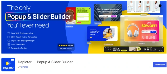 Depicter-Wordpress-Popup-Plugin