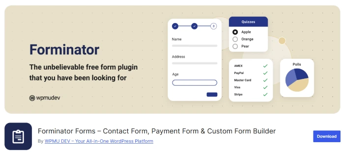 Forminator-Form-Builder-Wordpress-Plugin