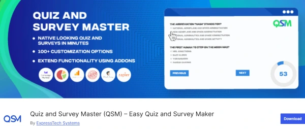Quiz-And-Survey-Master-Wordpress-Plugin