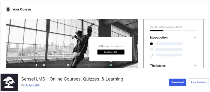 Sensei-Lms-Online-Course-Plugin