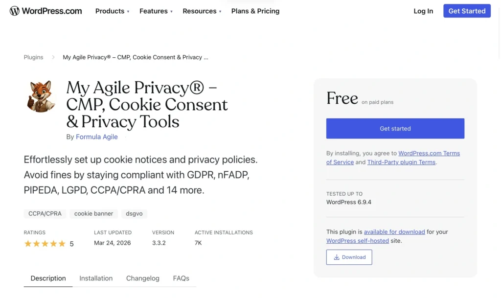 My Agile Privacy