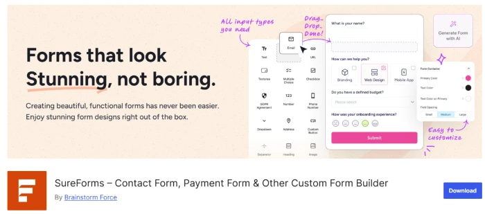sureforms-survey-builder-plugin