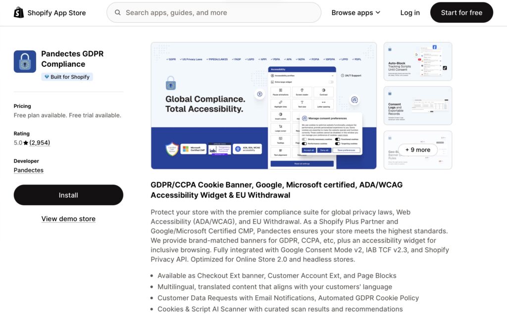 Shopify GDPR Apps